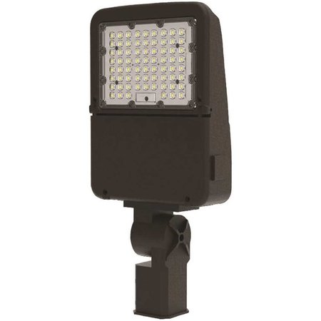 HALCO 70W 120-277V Slipfitter Line Voltage Bronze Outdoor LED Medium Landscape Flood Light FLFS70/3CCTU/SF 10345